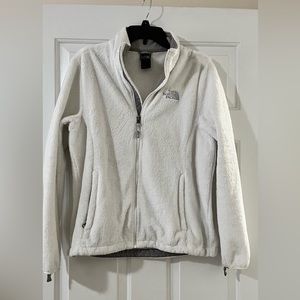 White Women’s North face jacket